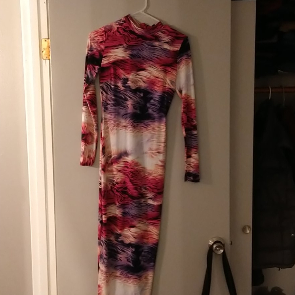 Fashionova Ghost midi dress